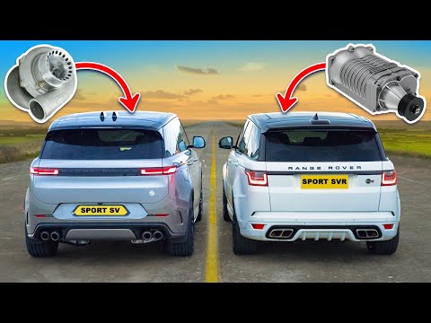 Range Rover Sport SV vs SVR: ARRANCONES V8