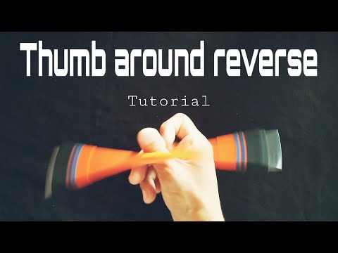 Thumb around reverse-Pen Spinning tutorial