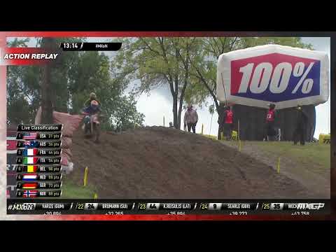 Lawrence vs Guadagnini | Open & MX2 | Monster Energy FIM Motocross of Nations 2022