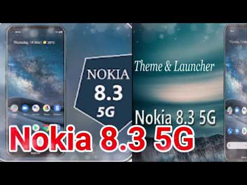 Theme for Nokia 8.3 5G ( Google Play ) want to change your normal mobile to look like Nokia