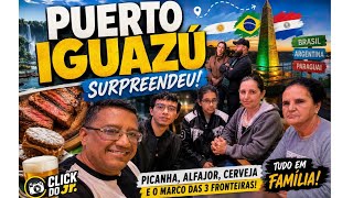 🇦🇷 Conhecemos Puerto Iguazú! Comida Argentina, Três Fronteiras e Momentos em Família
