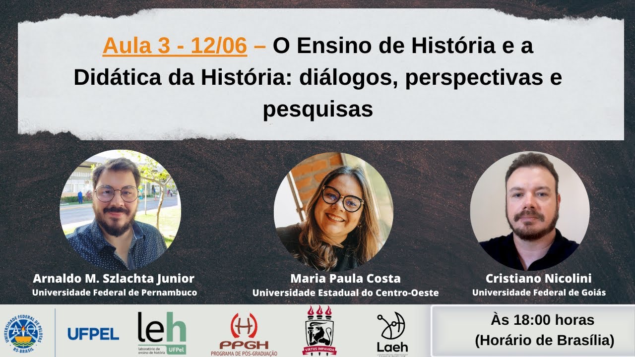 O Ensino de História e a Didática da História: diálogos, perspectivas e pesquisas
