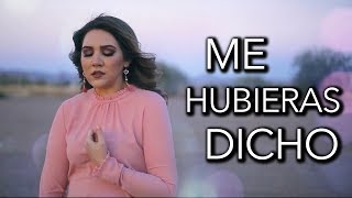 Me hubieras dicho - Joss Favela / Marián Oviedo cover