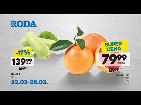 Roda katalog 22.03 - 28.03.2018.