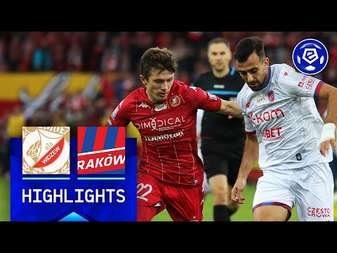 Remis w Łodzi | Widzew - Raków | SKRÓT | Ekstraklasa | 2022/23 | 11. kolejka