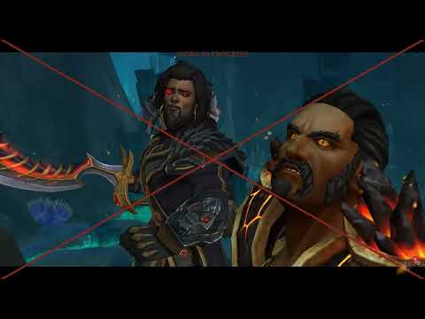 Wrathion & Sabellian Charge Fyrakk - In Game Cutscene