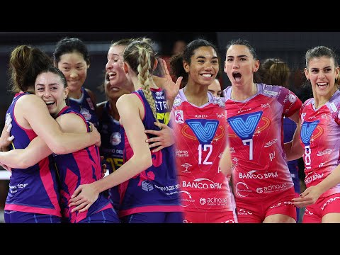 ALL "MEGA RALLY" of the Match Scandicci - Milano | Lega Volley Femminile 2022/23