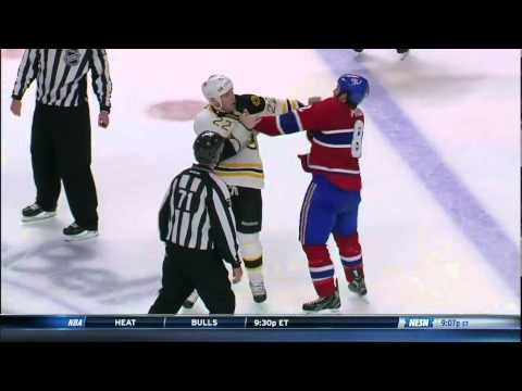 Prust/Thornton Fight Montreal vs. Bruins (12/5/13)