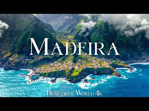 Madeira 4K Nature Relaxation Film - Relaxing Piano Music - Natural Landscape