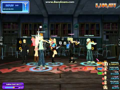 AuditionTH [Crazy Dance-8] Chance.Lv6 Audition Swan Lake 118bpm