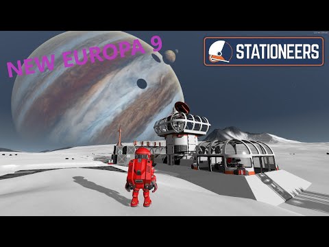 Stationeers - New Europa 9 Mining outpost.