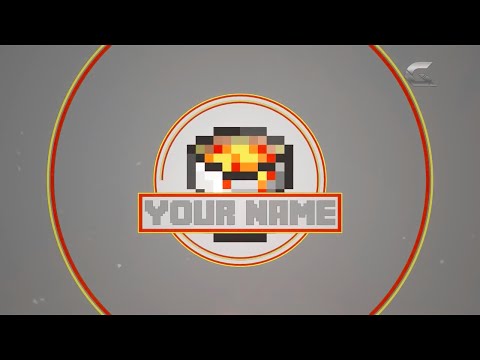 FREE Epic 2D Minecraft Intro Template #14 Video