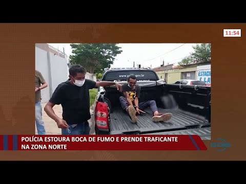 PoliÌcia estoura boca de fumo e prende traficante na zona norte 21 10 2021
