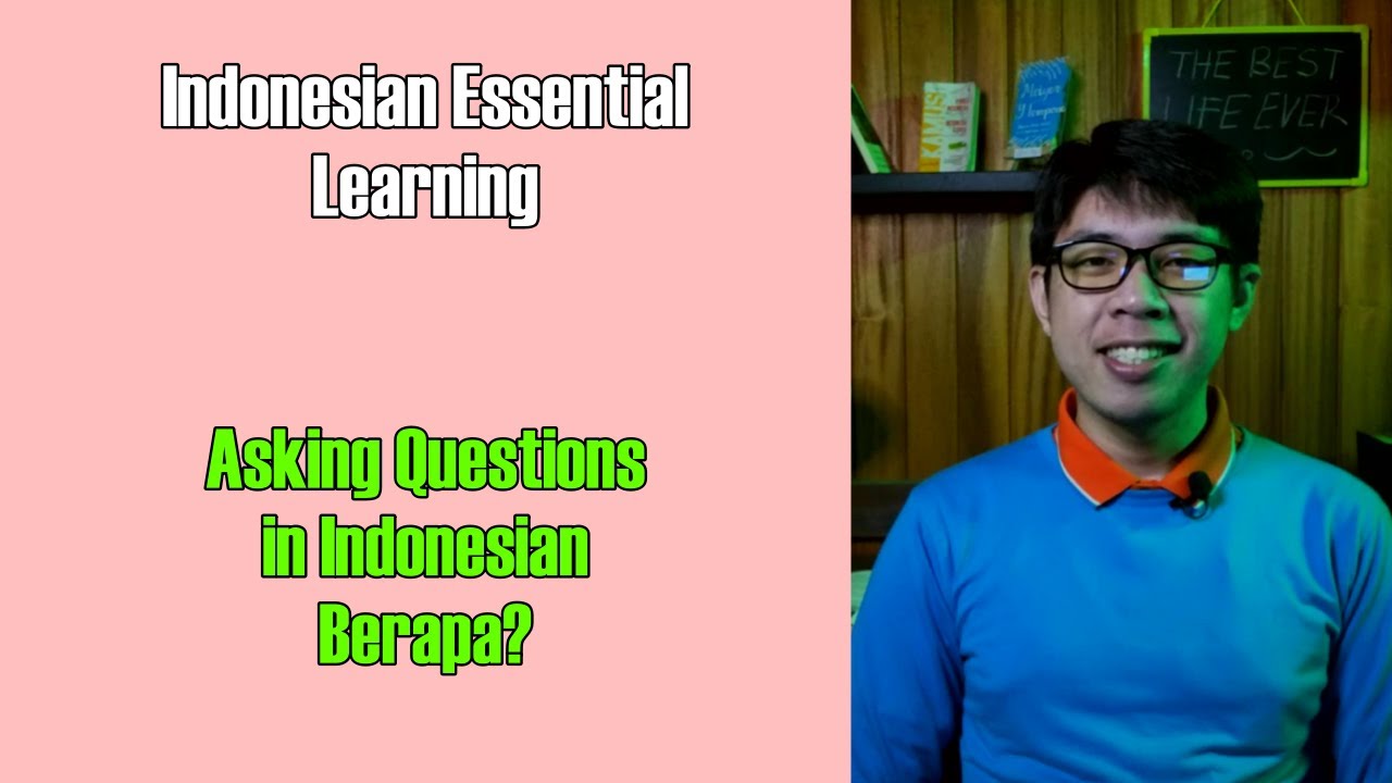 Asking Questions - Berapa (Indonesian Essential Learning #24)