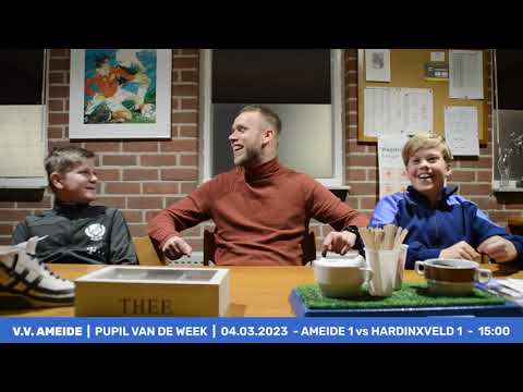 v.v. Ameide | Pupil van de Week | Kay Alblas & Joris de Groot