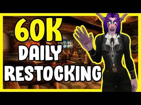 60k Gold Daily Restocking Inscription In WoW 8.3 - Gold Making, Gold Farming Guide