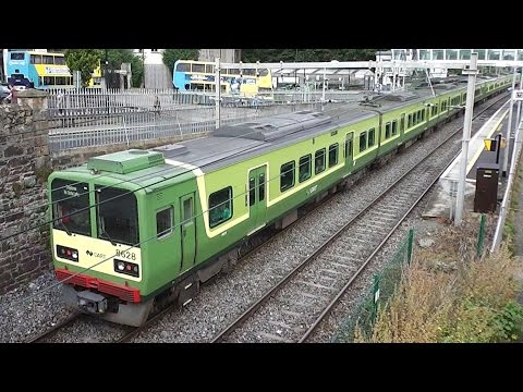IE 8520 Class Dart Train number 8628 - Blackrock Station, Dublin