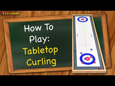 How to play Tabletop Curling
