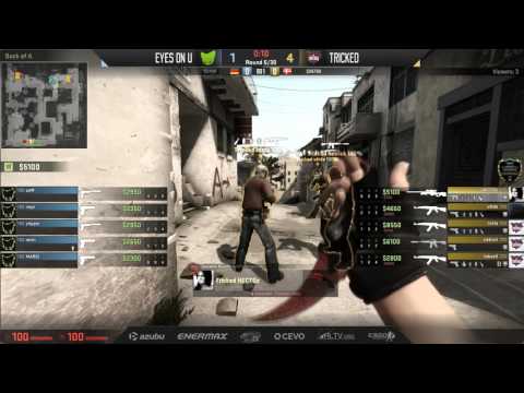 RGN Pro Series EUI Open Qualifier LBR4   Tricked vs EYES ON U  bo1 Map 1 on Dust 2