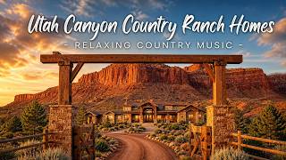 Utah Canyon Country Ranch Homes | Relaxing Country Music
