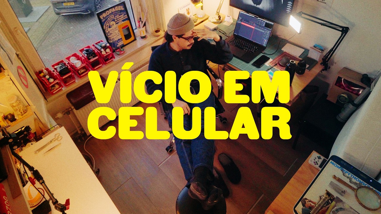 Vício em Celular e a Fuga de Mim Mesmo