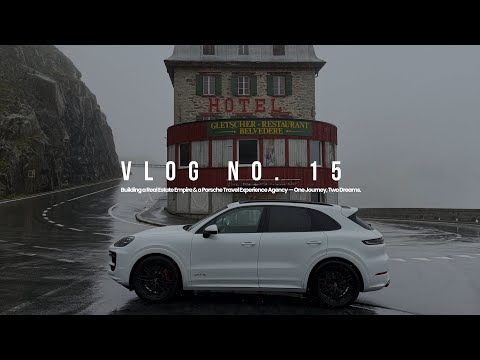 VLOG No.15 Driving the 2025 Porsche Cayenne GTS over 5 Alpine Passes in One day