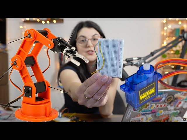 How to Build Your Own Robotic Arm Using Arduino and Basic Robotics ...