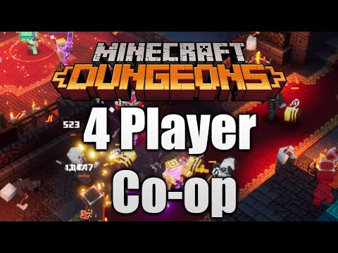 [Minecraft Dungeons] Season 3 Tower 4 Player Co-op Playthrough