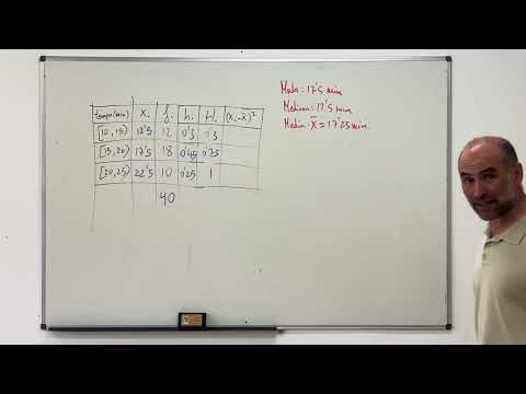 Vídeo: Estatística descritiva