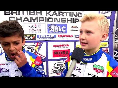 F1 for kids.... Super 1 Karting 2018: Rd 5, Rowrah, Pt 1, IAME cadet