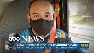 Hero Amazon driver rescues baby