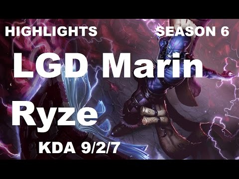 HIGHLIGHTS - LGD Marin - Ryze vs Illaoi - Top [Apr 17 2016]