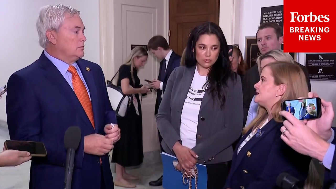 BREAKING NEWS: Epstein Survivors Question James Comer Before Pam Bondi Begins Testimony To Probe