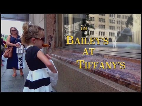 CUTE 6-Yr Old's BREAKFAST AT TIFFANY'S Opening Remake