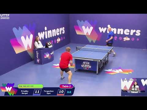 WINners CUP table 2  22.12 Priadko Sergei - orgachev Igor   22:30