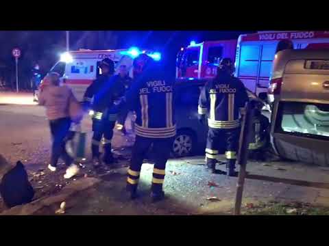 Incidente stradale in via Firenze