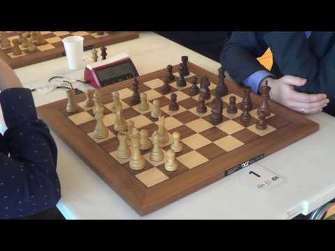 GM Ehlvest Jaan - GM Neiksans Arturs, Catalan opening, Tal Memorial, Rapid chess, PART I