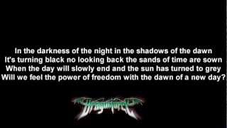 DragonForce - Dawn Over A New World | Lyrics on screen | HD