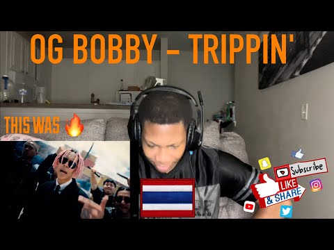 THAILAND RAP REACTION OG BOBBY - TRIPPIN' (Prod. by NINO) OFFICIAL MV | LMERicoTv Reaction