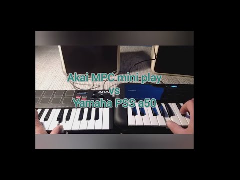Akai MPK mini play VS Yamaha PSS a50 - Duell der Midi - Zwerge