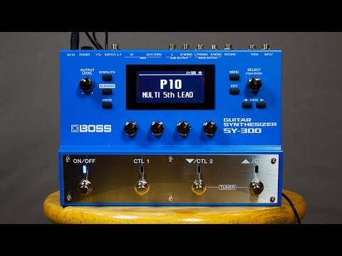 Boss SY-300 Guitar or Bass Synthesizer - No controller or special cables needed image 8