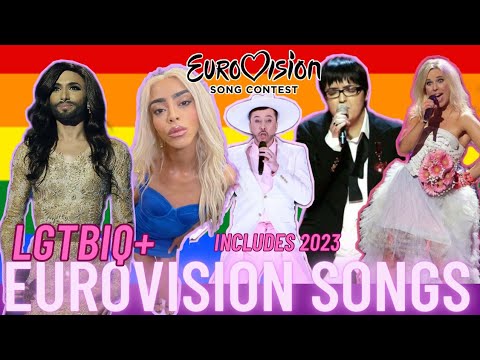 🏳️‍🌈 Eurovision LGTB Songs | HAPPY PRIDE MONTH 🏳️‍🌈 #PrideMonth #LGTBIQ+