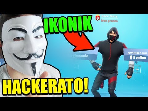 HO HACKERATO L' ACCOUNT di UN "MIO AMICO" CON LA SKIN IKONIK!! LO SCOPRE E...