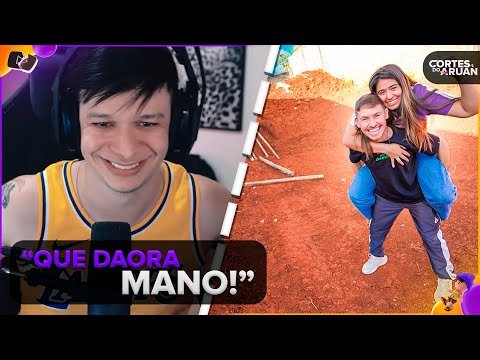 ARUAN REAGE: ESSE É O NOSSO NOVO TERRENO!! 😍 (DANI NOBREGA) - Cortes do Aruan