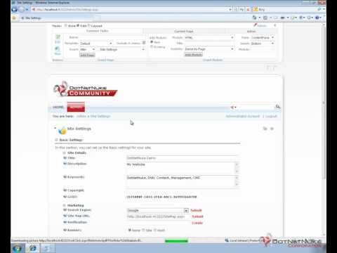 Creating a Login Page in DotNetNuke