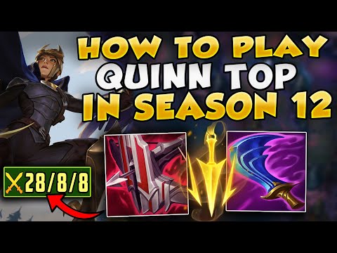 THIS LETHAL TEMPO BUILD IS THE BEST WAY TO PLAY QUINN TOP IN SEASON 12 (MASSACRE) -League of Legends