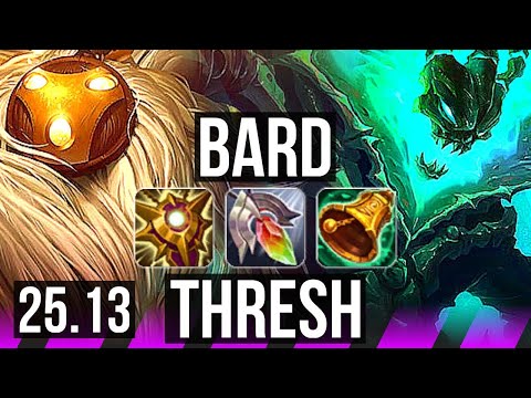 BARD & Sivir vs THRESH & Xayah (SUP) | 2/4/25 | KR Master | 25.13