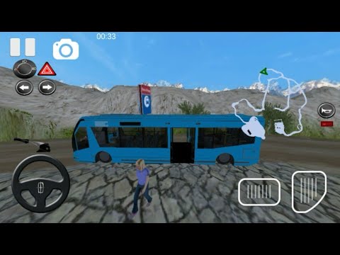Off Road Bus Simultor 2019:3D Coach Driver [Android Gameplay HD-1] #Offroad #offline #Busgames #HD