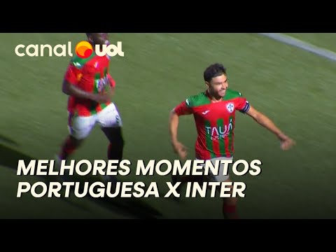 Portuguesa vence Inter de Limeira, ultrapassa Santos e dorme vice-líder; veja melhores momentos