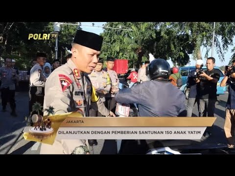 SANTUNAN DAN BAGI BAGI TAKJIL POLSEK KALIDERES DAN POLRES METRO JAKBAR